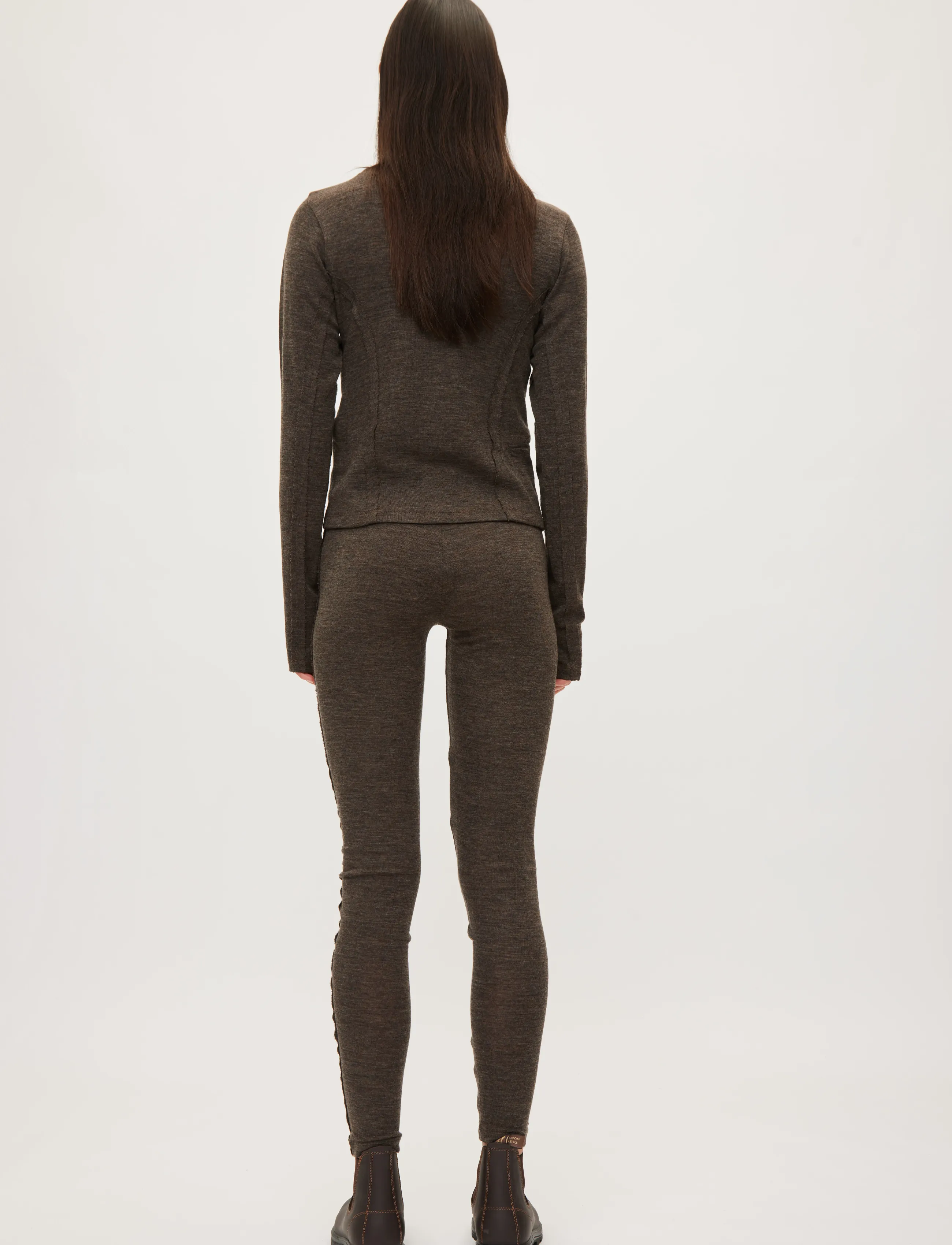 Rethinkit Studios Merino Wool Leggings Haze dam – bild 5