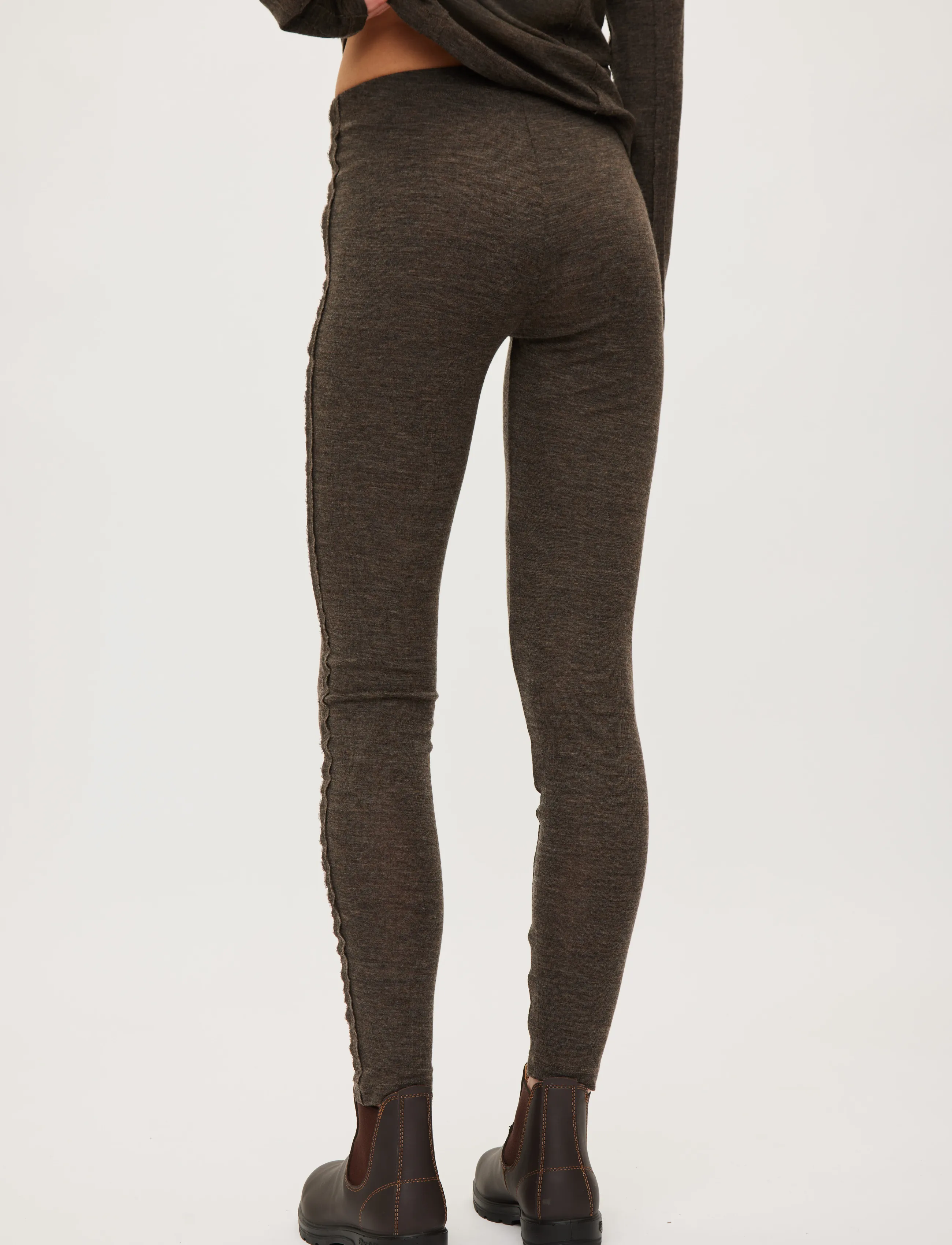 Rethinkit Studios Merino Wool Leggings Haze dam – bild 6