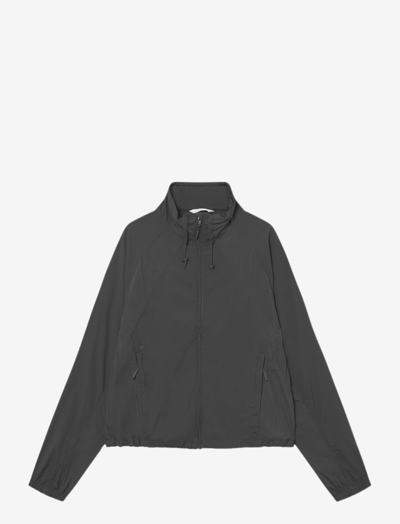 Rethinkit Studios Track Jacket Oversized Kia - Yoga - ALMOST BLACK / black