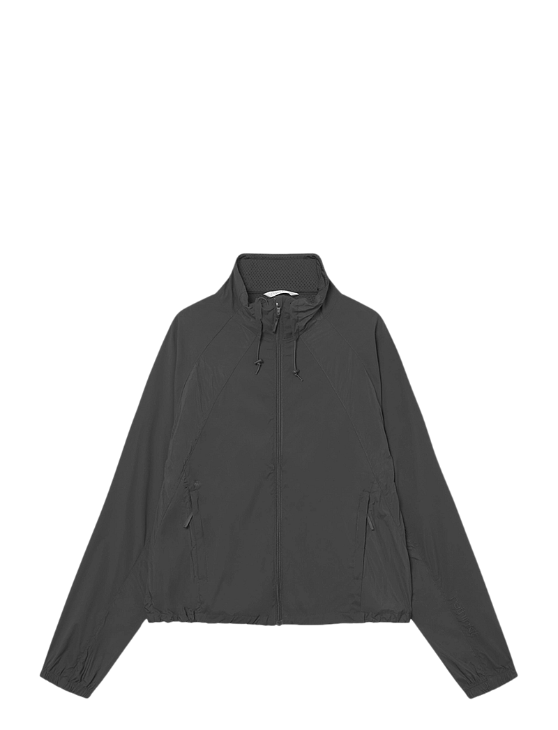 Rethinkit Studios - Track Jacket Oversized Kia - spordijakid - almost black - 0
