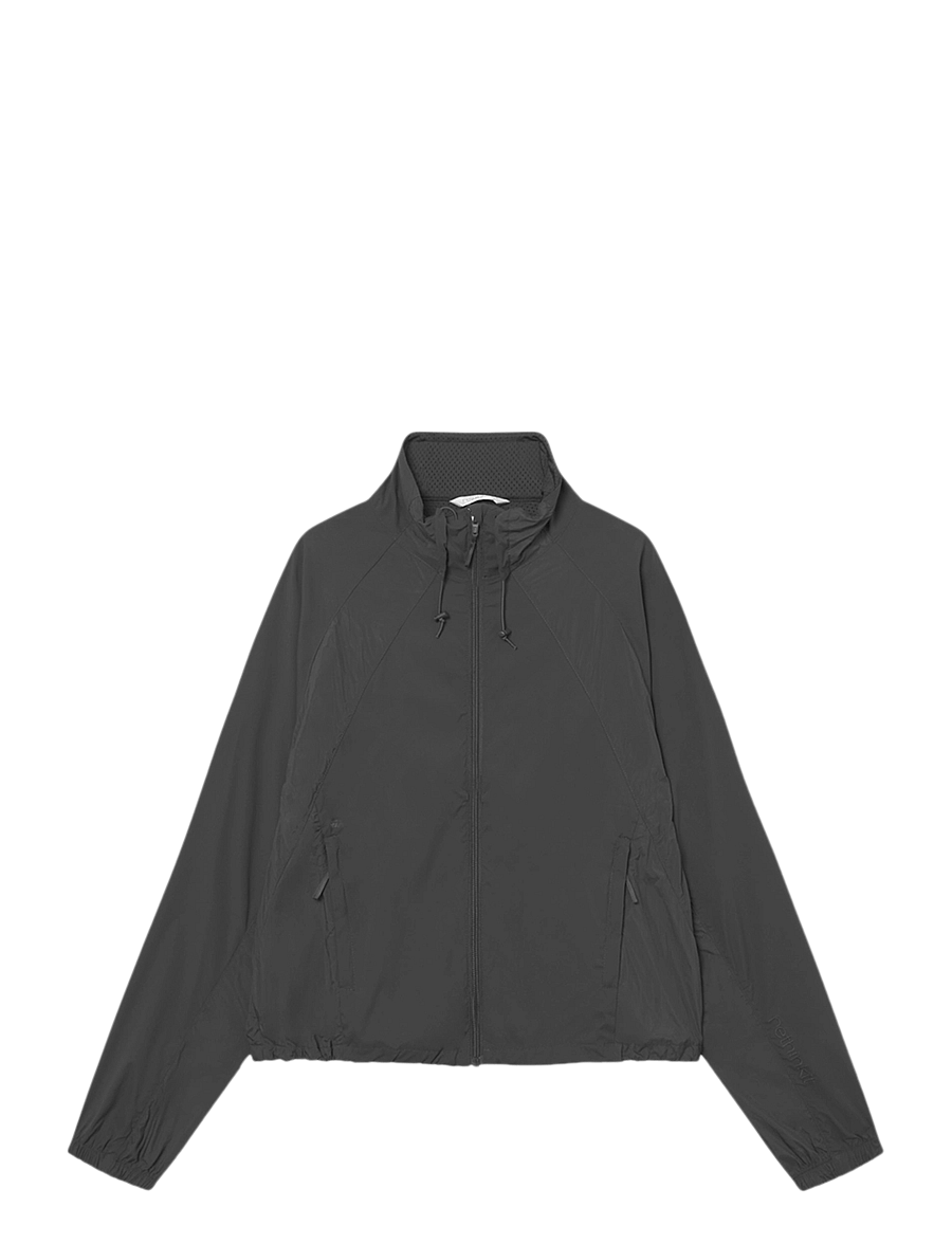 Rethinkit Studios - Track Jacket Oversized Kia - freizeitjacken - almost black - 0