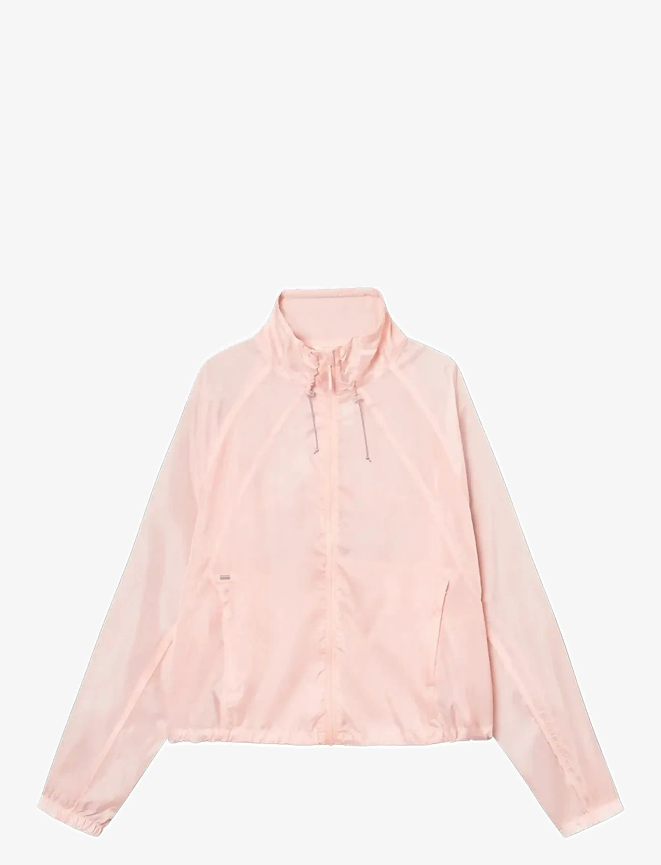 Rethinkit Studios - Track Jacket Kia See Trough - sportsjakker - transparent peach - 0