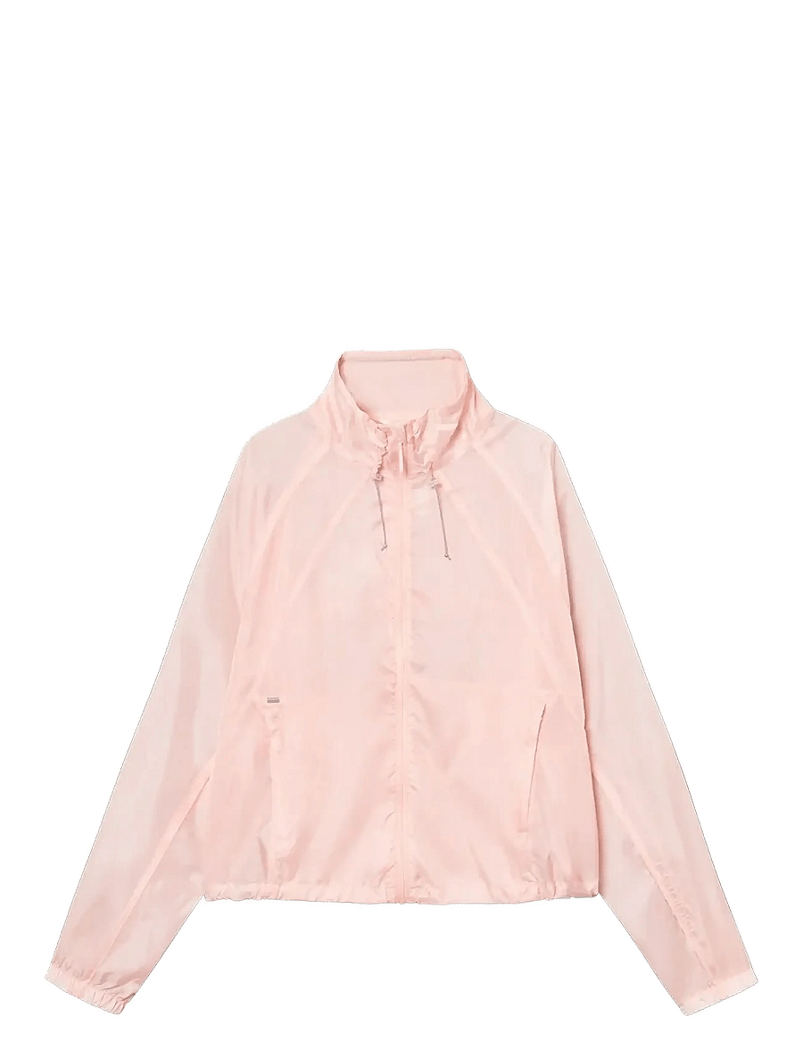Rethinkit Studios - Track Jacket Kia See Trough - transparent peach - 0