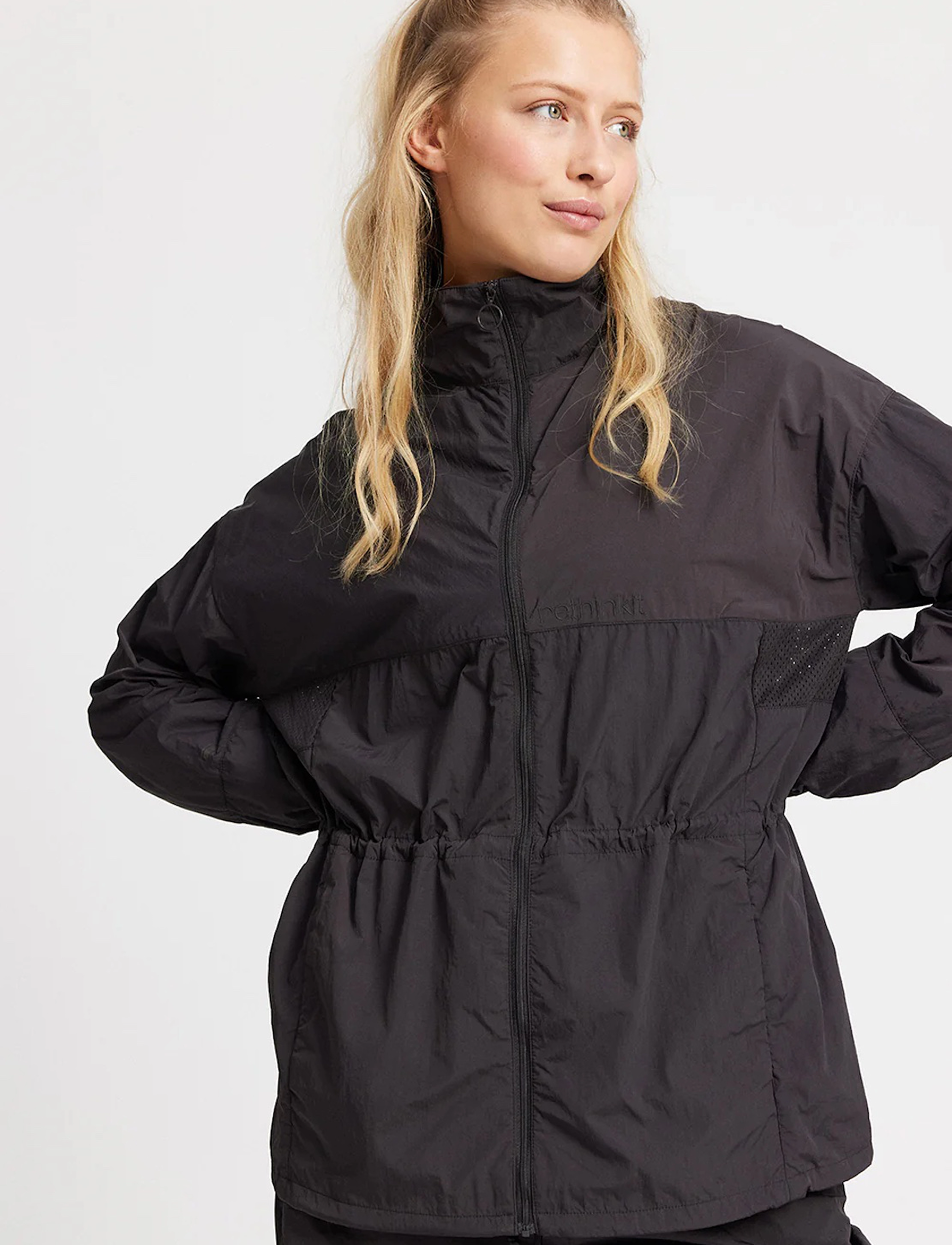 Rethinkit Studios - Track Jacket Copenhagen - almost black - 2
