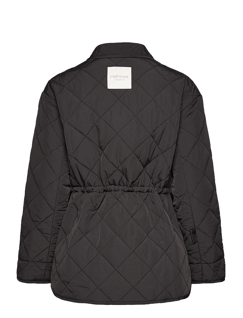 Rethinkit Studios - Thermo Classic Jacket Lyon - down- & padded jackets - almost black - 2