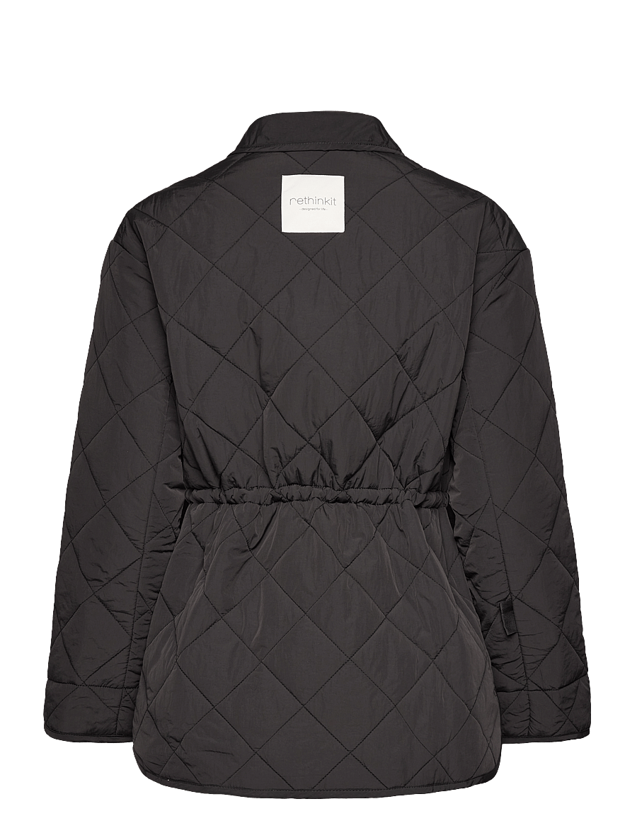 Rethinkit Studios - Thermo Classic Jacket Lyon - vinterjakker - almost black - 2