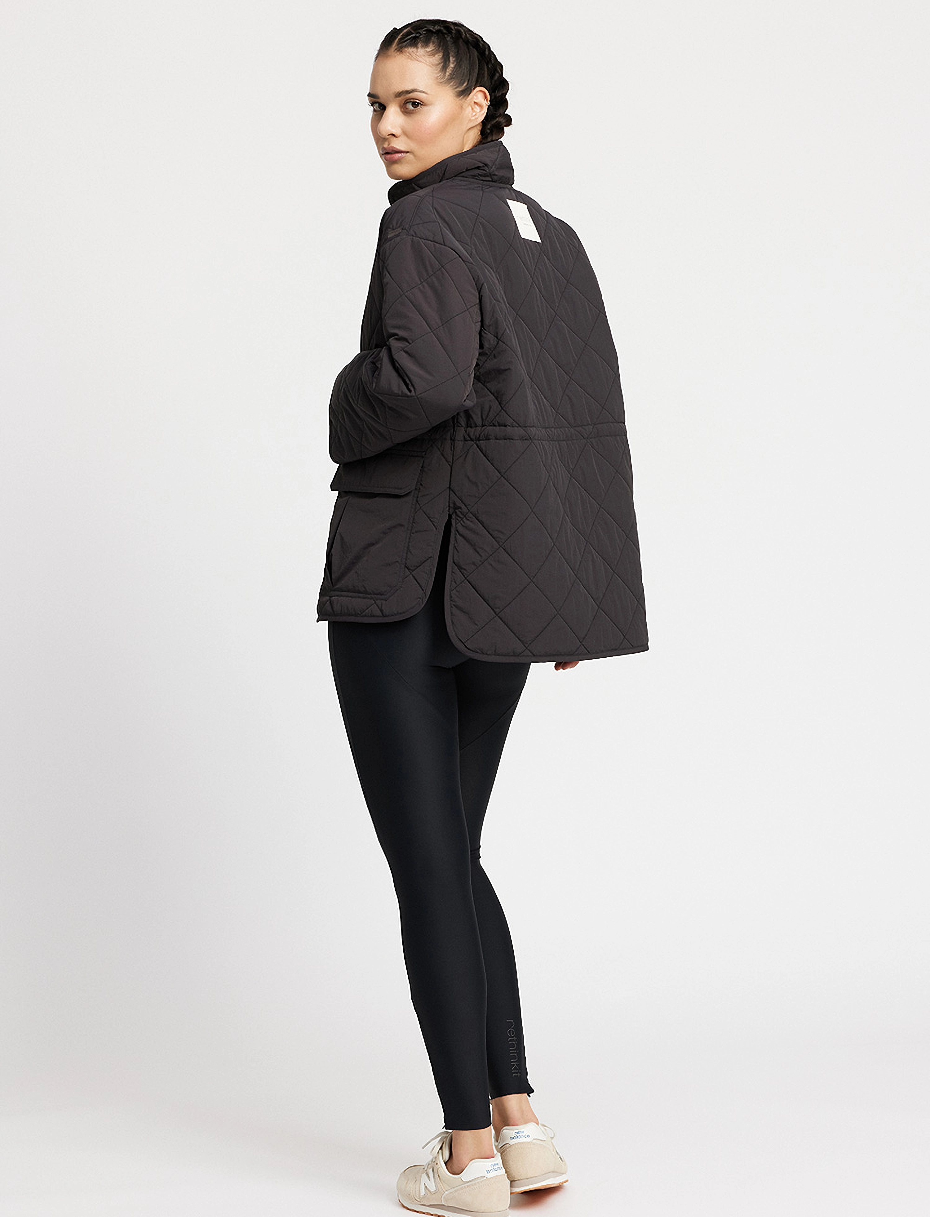 Rethinkit Studios - Thermo Classic Jacket Lyon - gefütterte & daunenjacken - almost black - 4