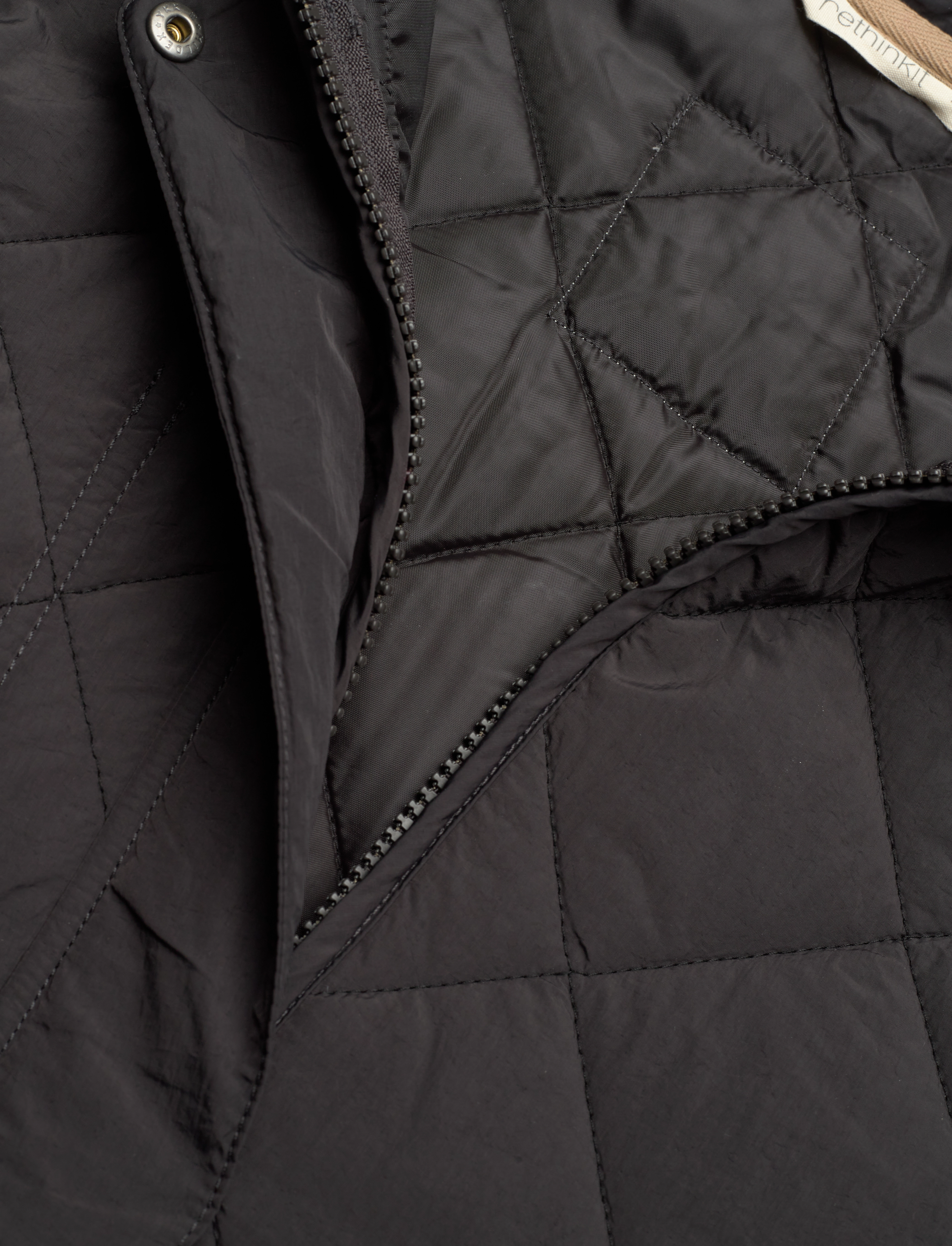 Rethinkit Studios - Thermo Classic Jacket Lyon - gefütterte & daunenjacken - almost black - 3