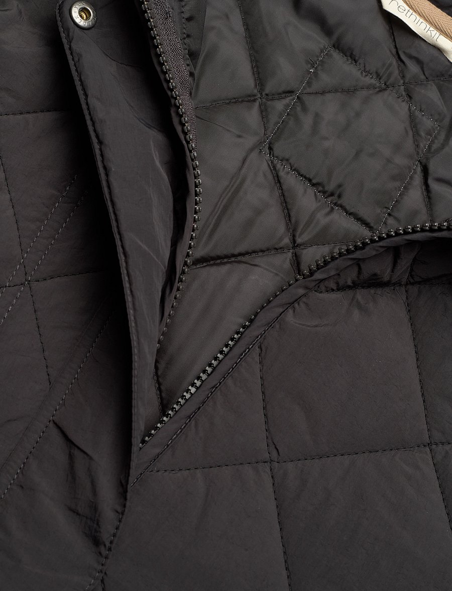 Rethinkit Studios - Thermo Classic Jacket Lyon - vinterjakker - almost black - 3