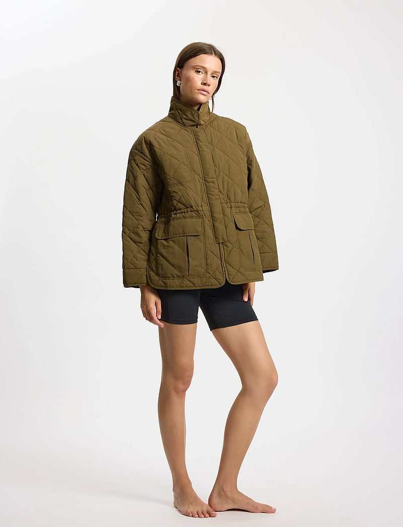 Rethinkit Studios - Thermo Classic Jacket Lyon - down- & padded jackets - deep olive - 0