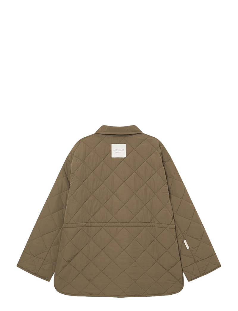 Rethinkit Studios - Thermo Classic Jacket Lyon - down- & padded jackets - deep olive - 2