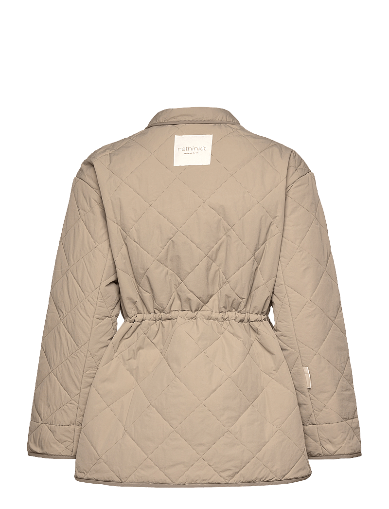 Rethinkit Studios - Thermo Classic Jacket Lyon - vinterjakker - gravel - 2