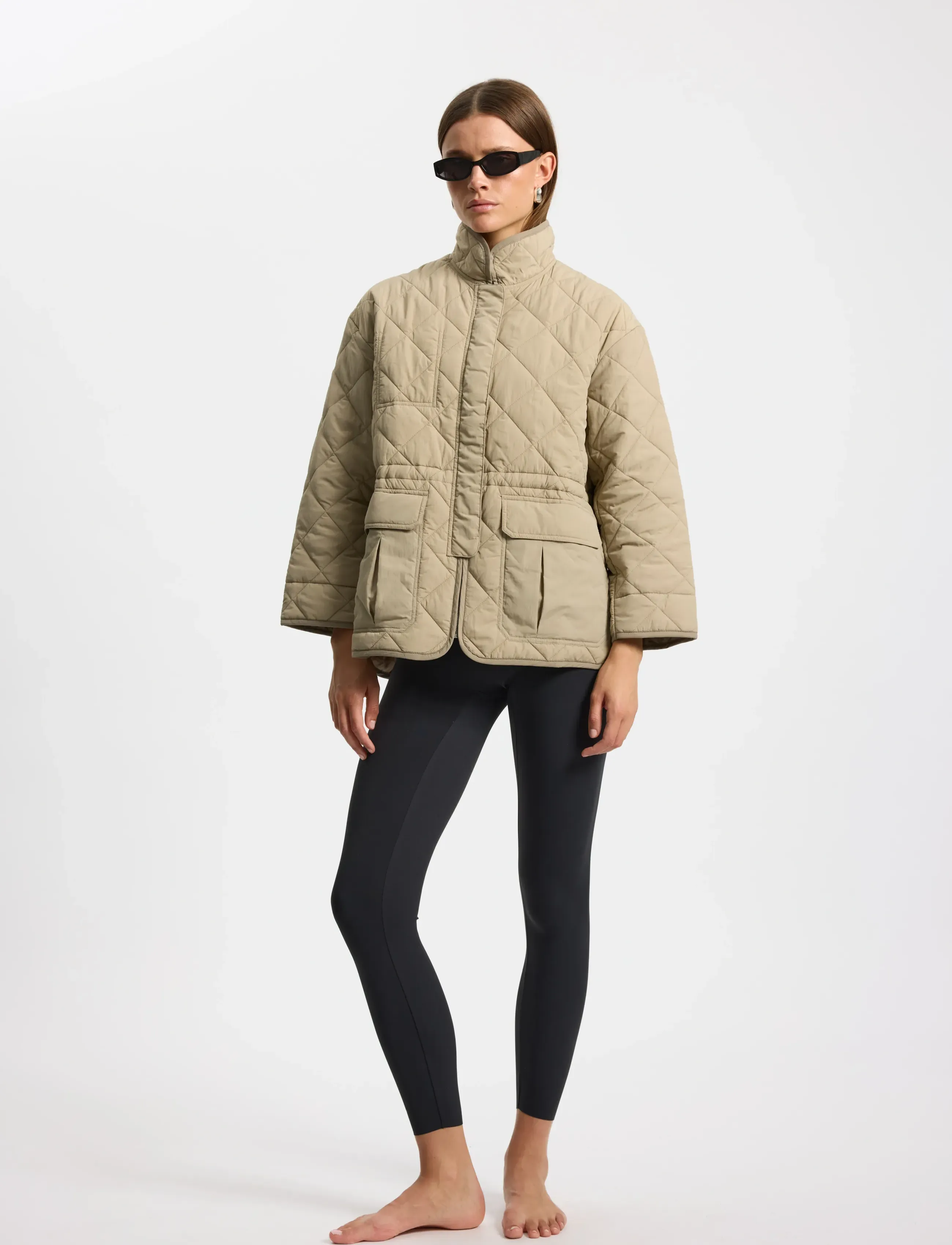 Rethinkit Studios - Thermo Classic Jacket Lyon - vinterjakker - gravel - 3