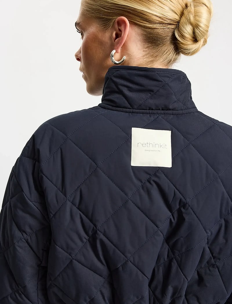 Rethinkit Studios - Thermo Classic Jacket Lyon - casual jackets - dark navy - 5