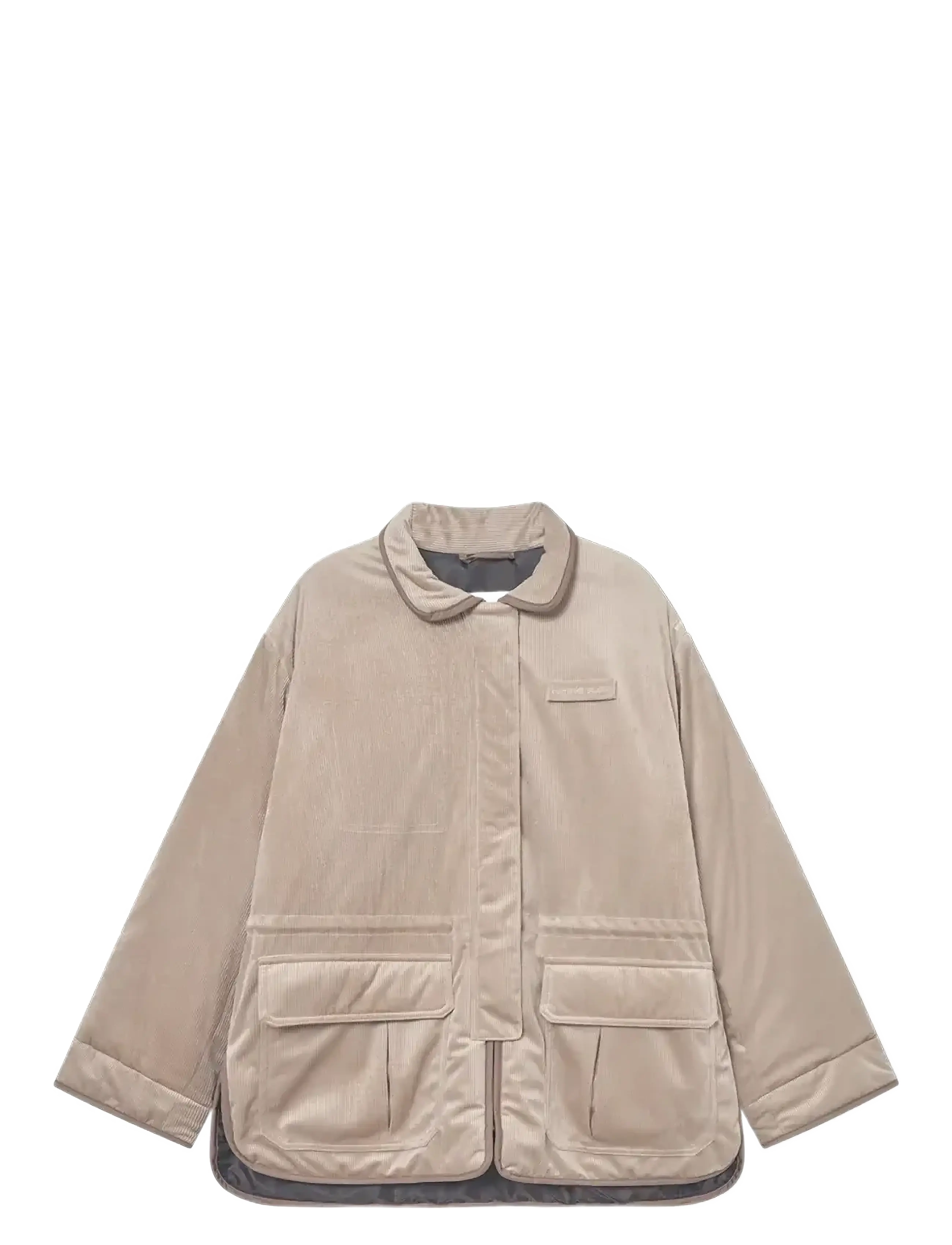 RETHINKIT STUDIOS Klassisch Jacke Lyon Kordsamt Beige - L - Damen