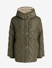 Rethinkit - Quilted Jacket COUNTRY - quilted jackets - green turtle - 0