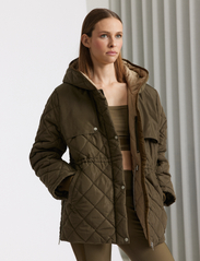 Rethinkit - Quilted Jacket COUNTRY - talvejoped - green turtle - 1