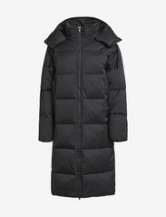 Rethinkit - Puffer Coat SHELTER LONG - Žieminiai paltai - almost black - 2
