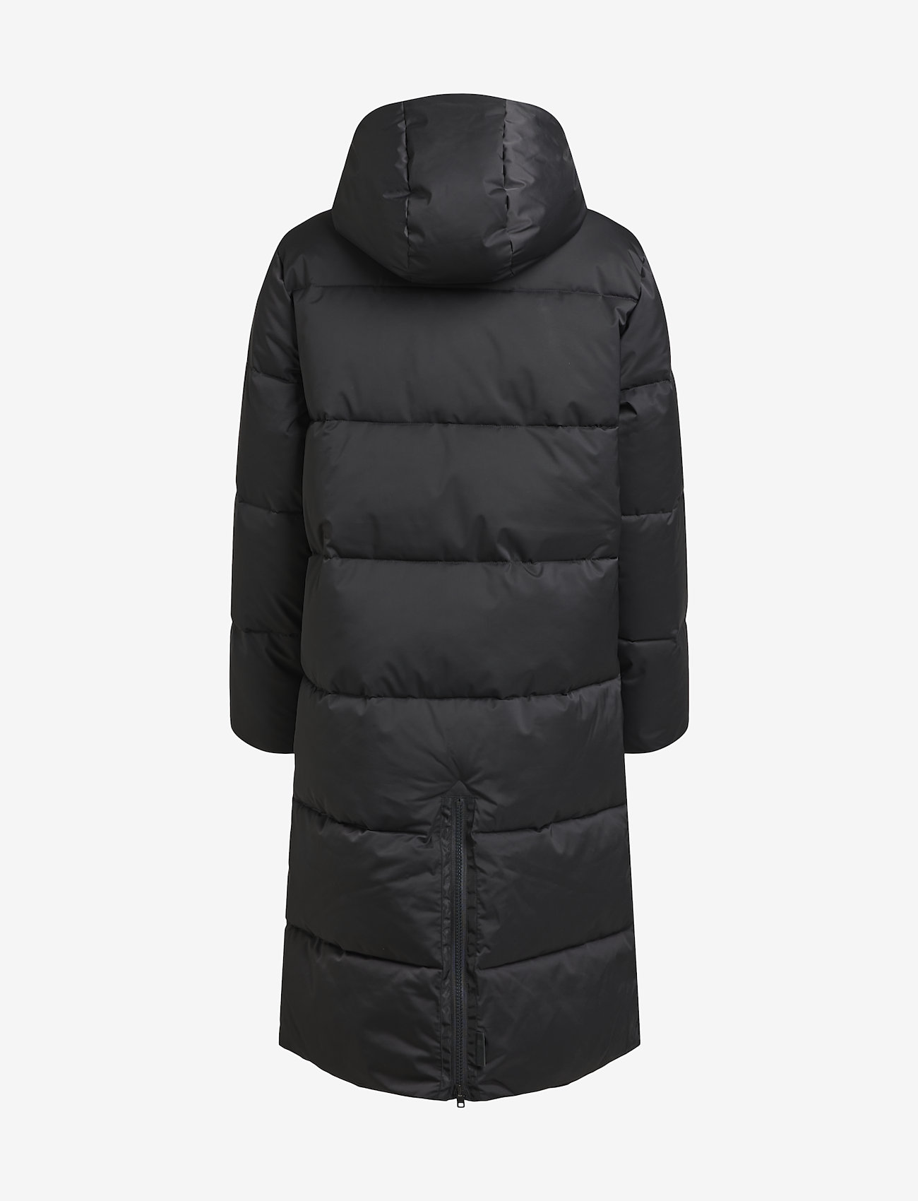 Rethinkit Studios - Puffer Coat Shelter Long - dunkappor - almost black - 2