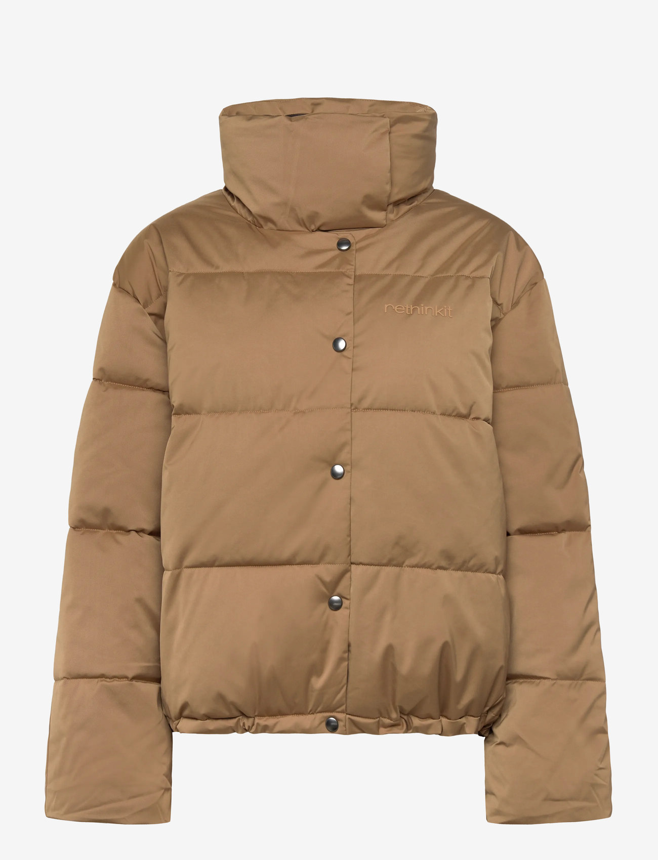 Rethinkit Studios - Puffer Boxi Jacket Shelter - sulejoped ja voodriga joped - 4211 golden brown - 0