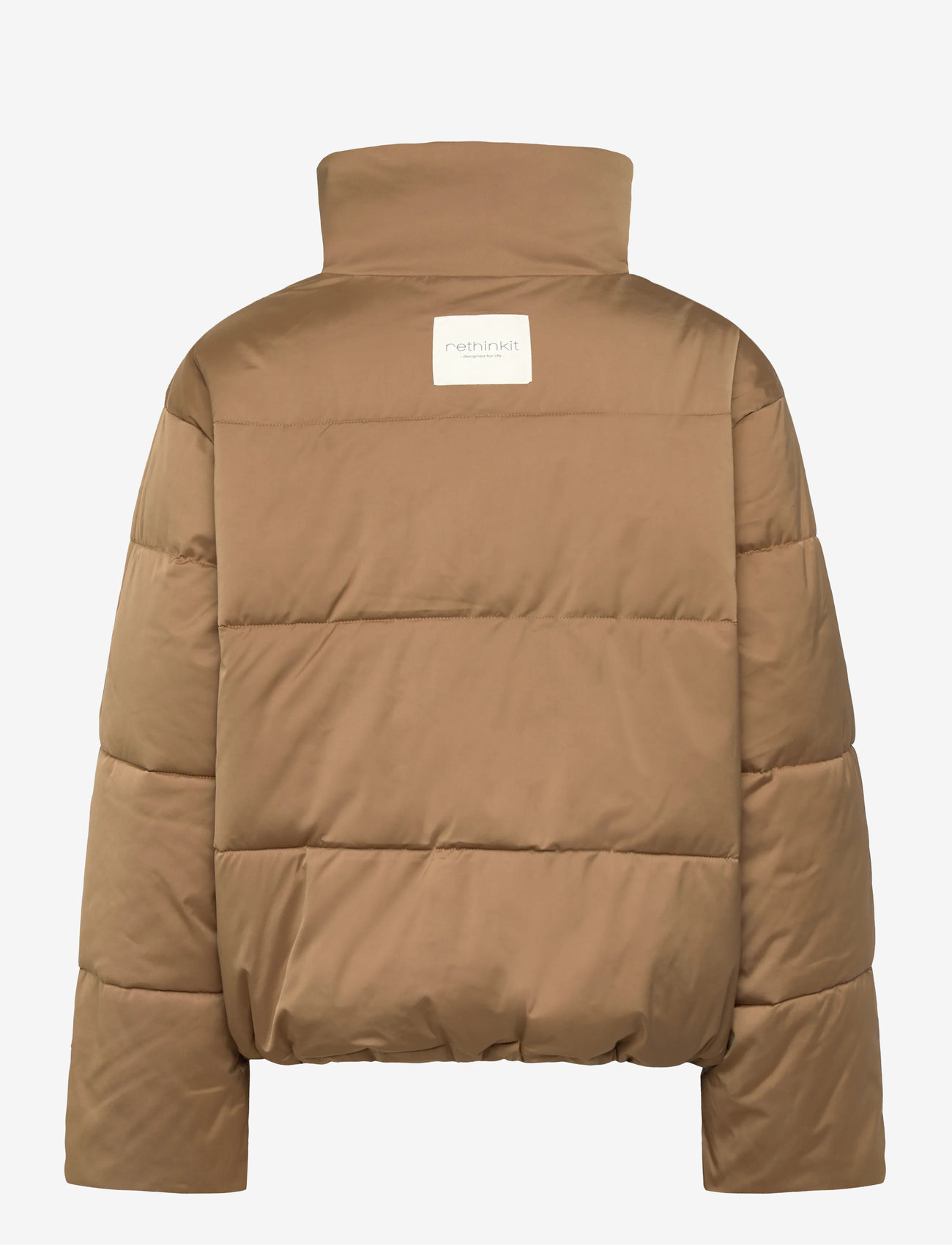 Rethinkit Studios - Puffer Boxi Jacket Shelter - sulejoped ja voodriga joped - 4211 golden brown - 1