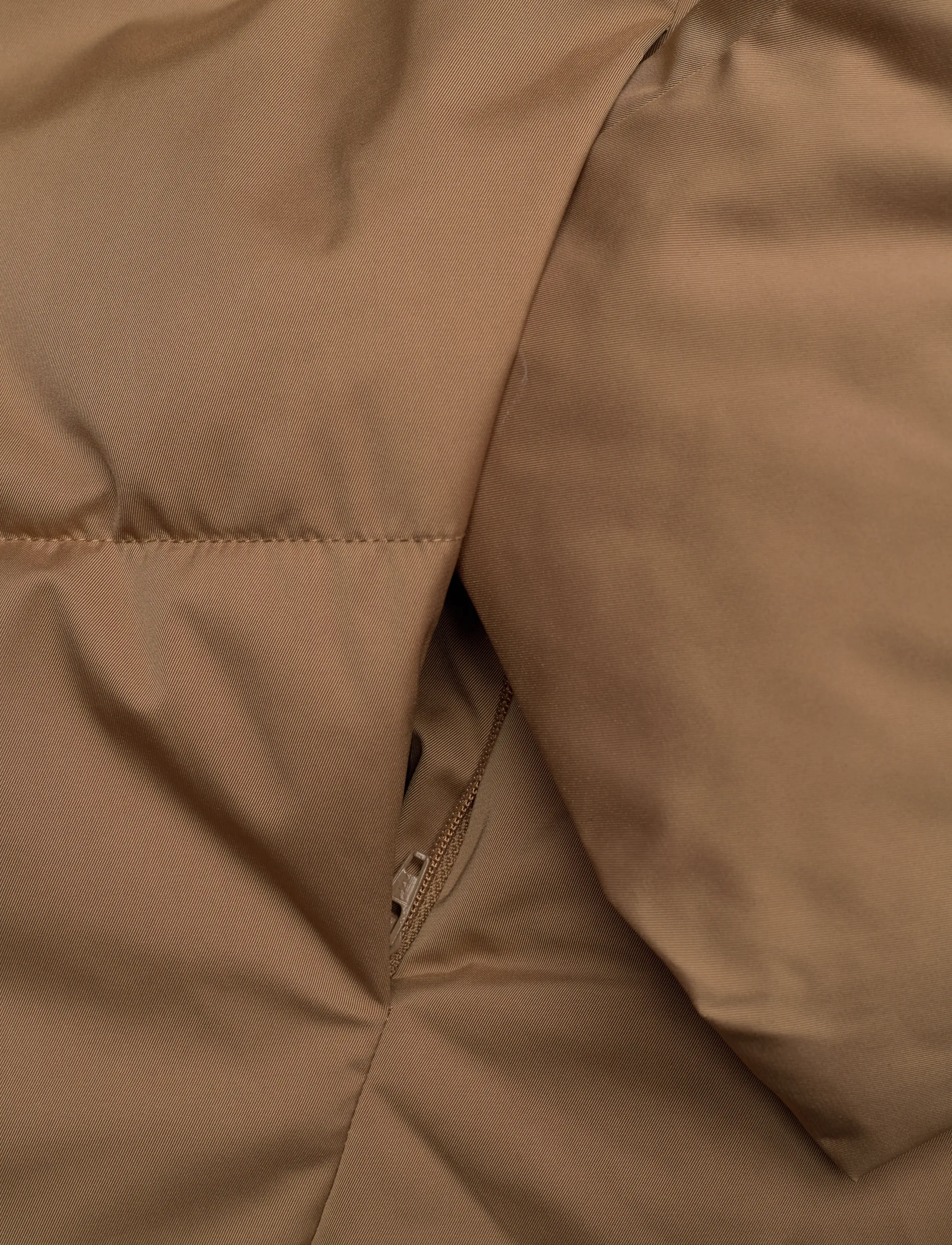 Rethinkit Studios - Puffer Boxi Jacket SHELTER - talvejoped - 4211 golden brown - 3