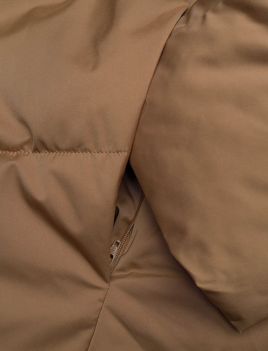 Rethinkit Studios - Puffer Boxi Jacket SHELTER - talvejoped - 4211 golden brown - 3
