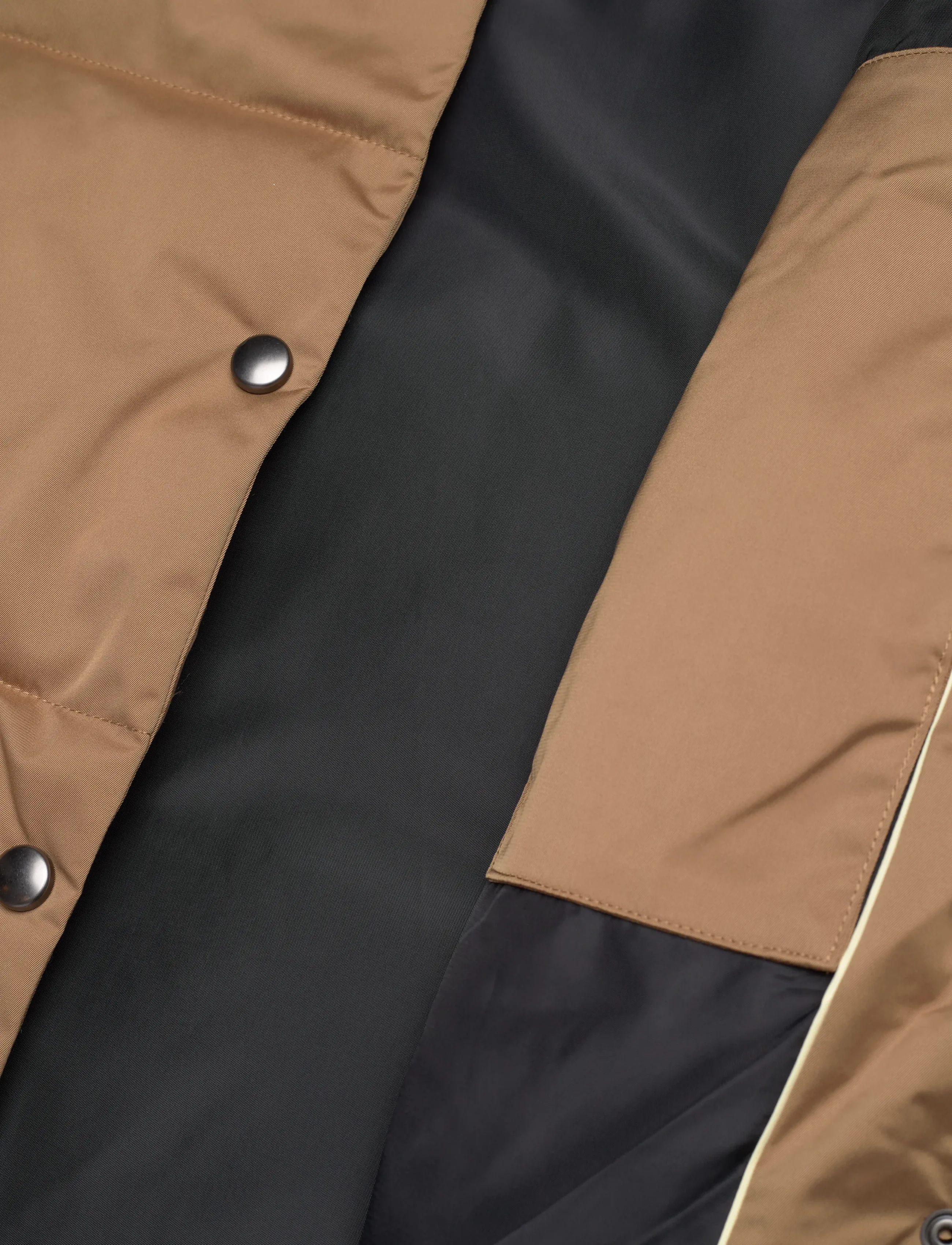 Rethinkit Studios - Puffer Boxi Jacket SHELTER - talvejoped - 4211 golden brown - 4