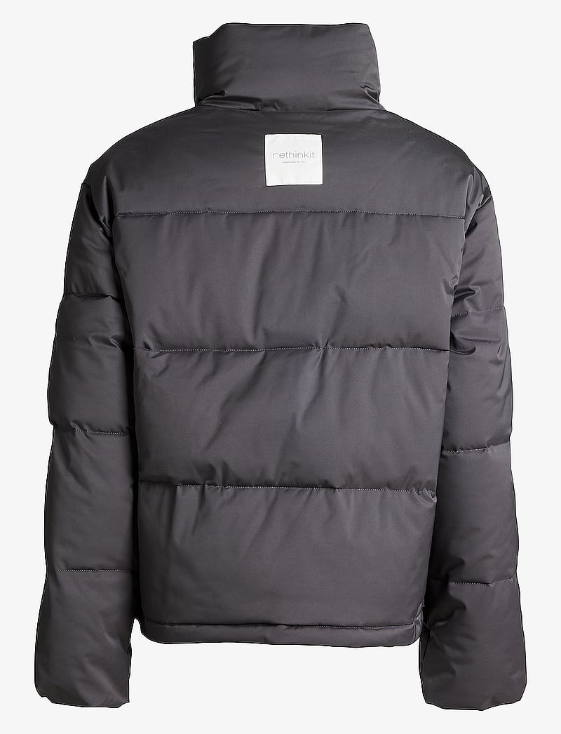 Rethinkit Studios - Puffer Boxi Jacket SHELTER - gewatteerde jassen - almost black - 2