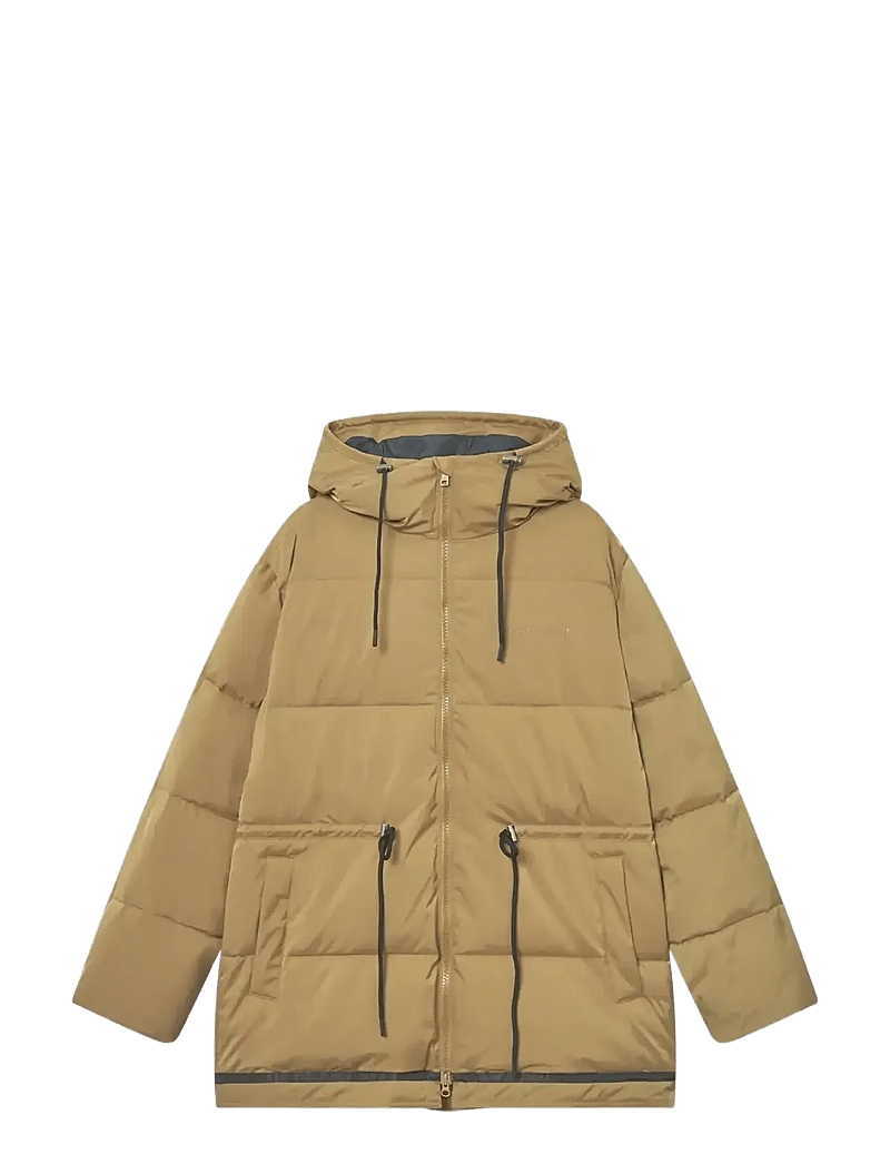 Rethinkit Studios - Puffer Jacket SHELTER - vinterjackor - 4210 golden brown - 1