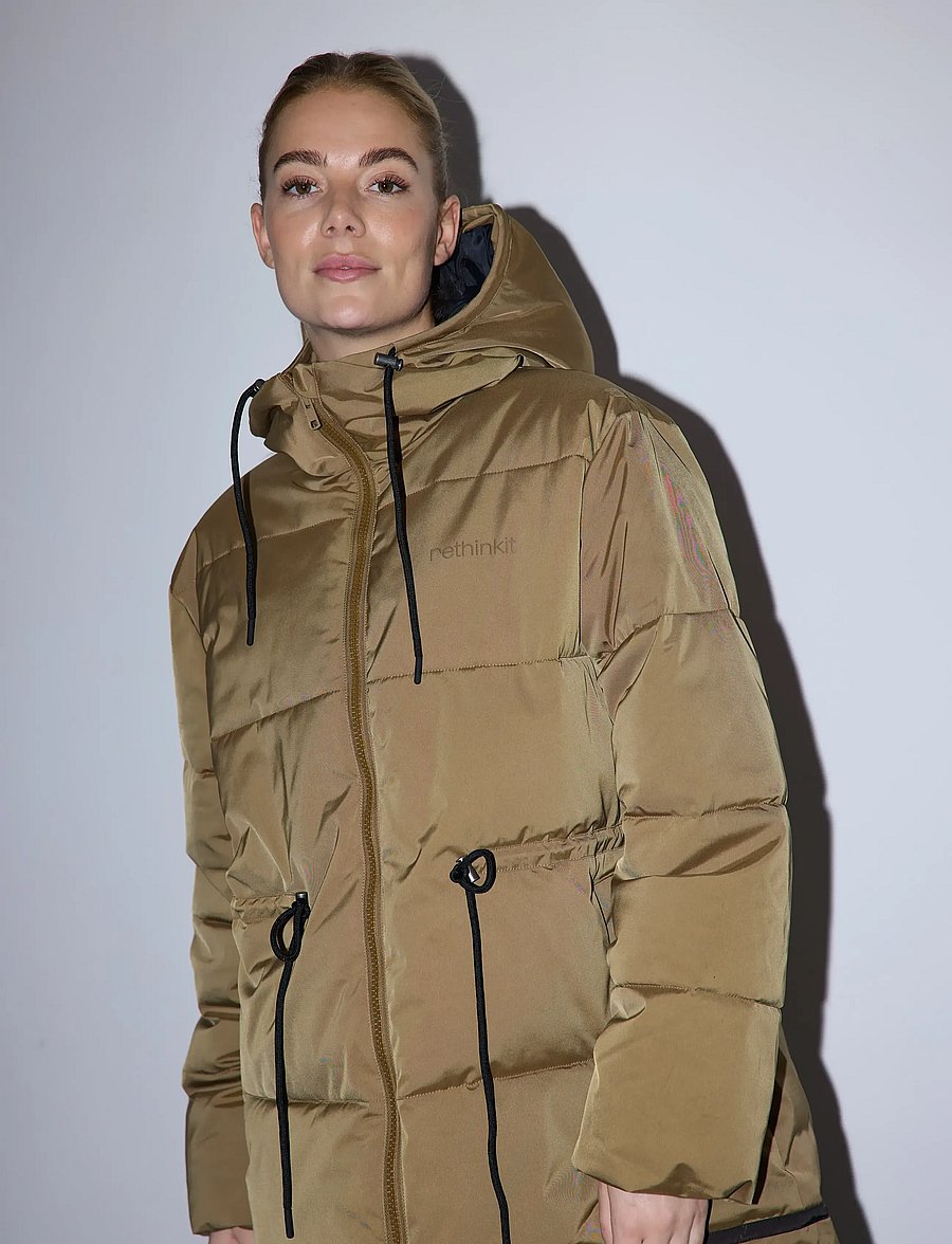 Rethinkit Studios - Puffer Jacket SHELTER - winterjacken - 4210 golden brown - 0