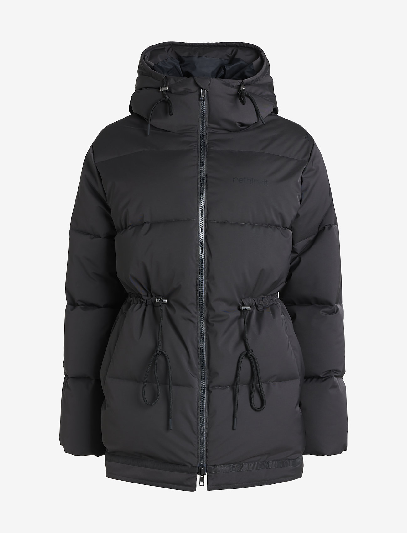Rethinkit - Puffer Jacket SHELTER - vinterjakker - almost black - 0