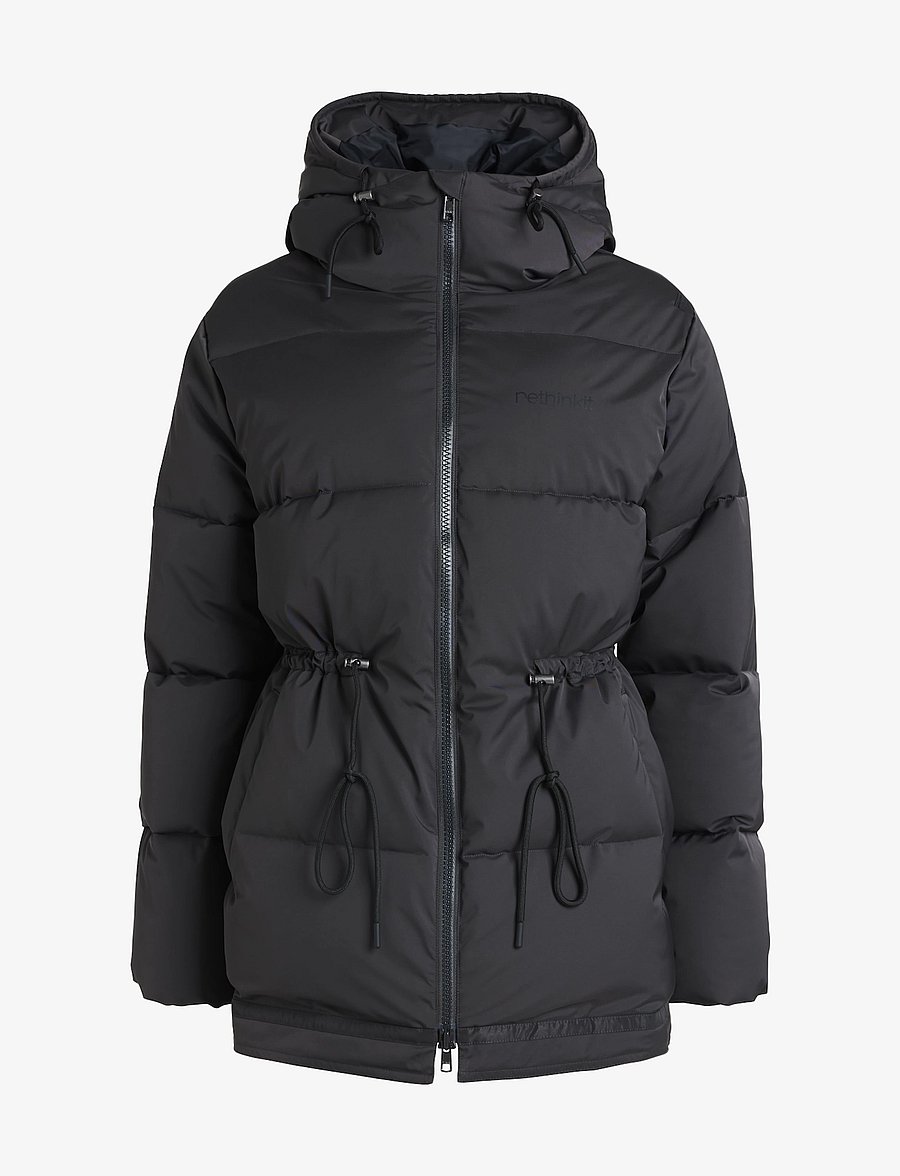 Rethinkit Studios - Puffer Jacket SHELTER - léttir jakkar - almost black - 1