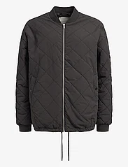 Rethinkit - Quilted Bomber Jacket Latté - light jackets - almost black - 0