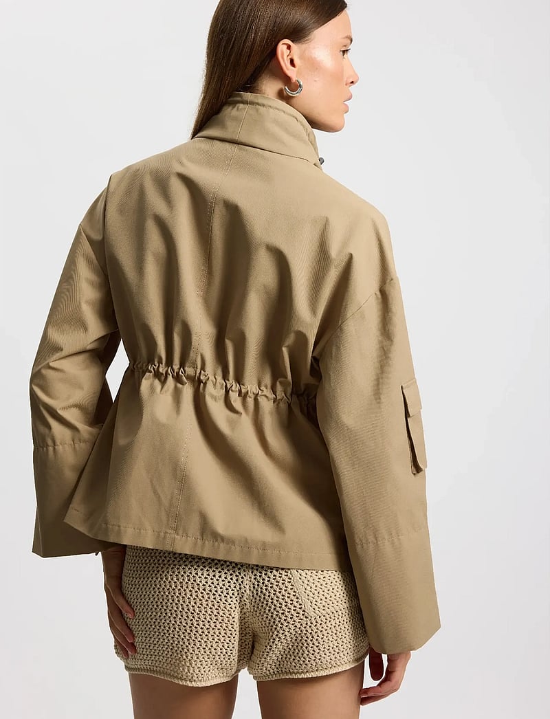 Rethinkit Studios - Tech Coat Cloud - sportjacken - 3226 beige taupe - 4