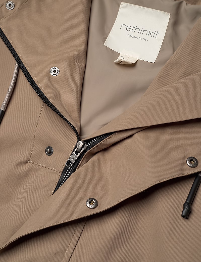 Rethinkit Studios - Tech Coat Cloud - sportjacken - 3226 beige taupe - 5