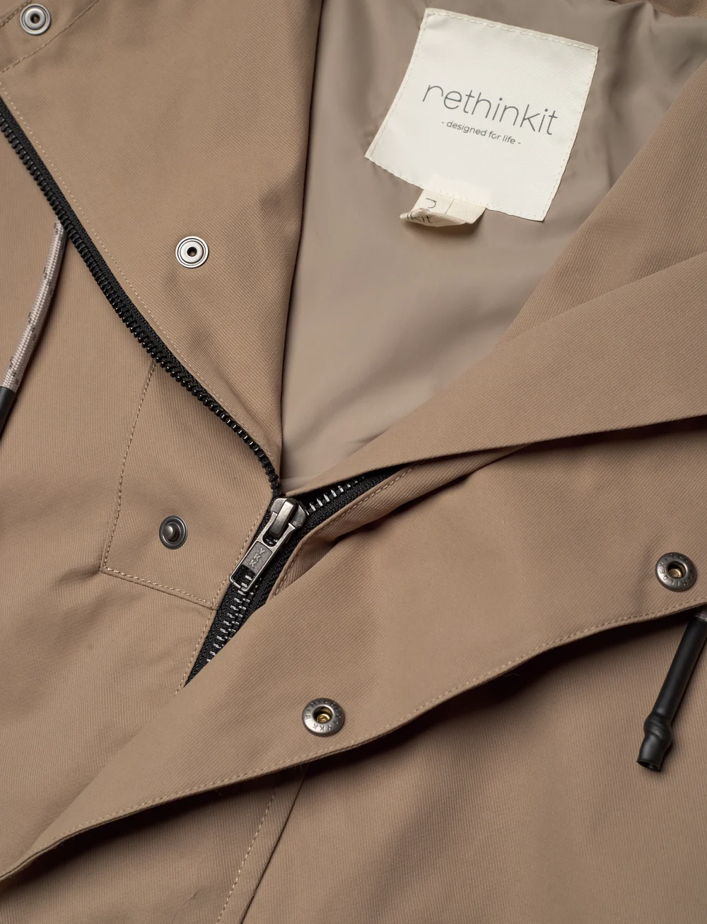 Rethinkit Studios - Tech Jacket Cloud - sportjacken - 3226 beige taupe - 1