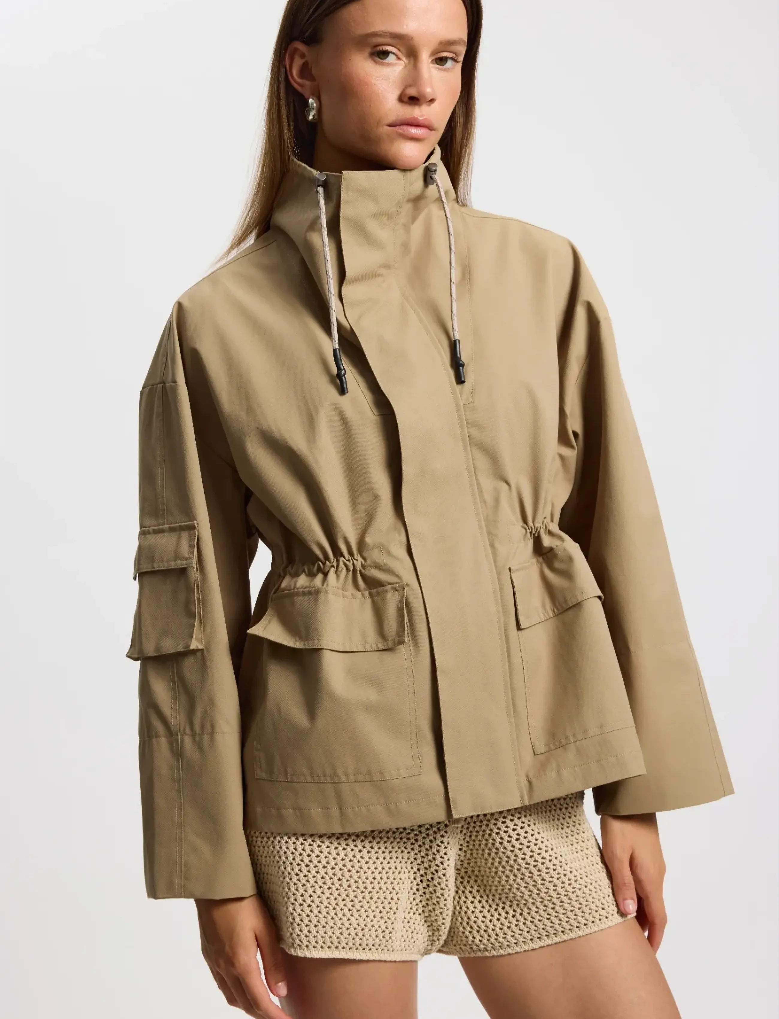 Rethinkit Studios Jacket Cloud, M, Beige, Sport Jackets > Sport Casual Jackets, Dame