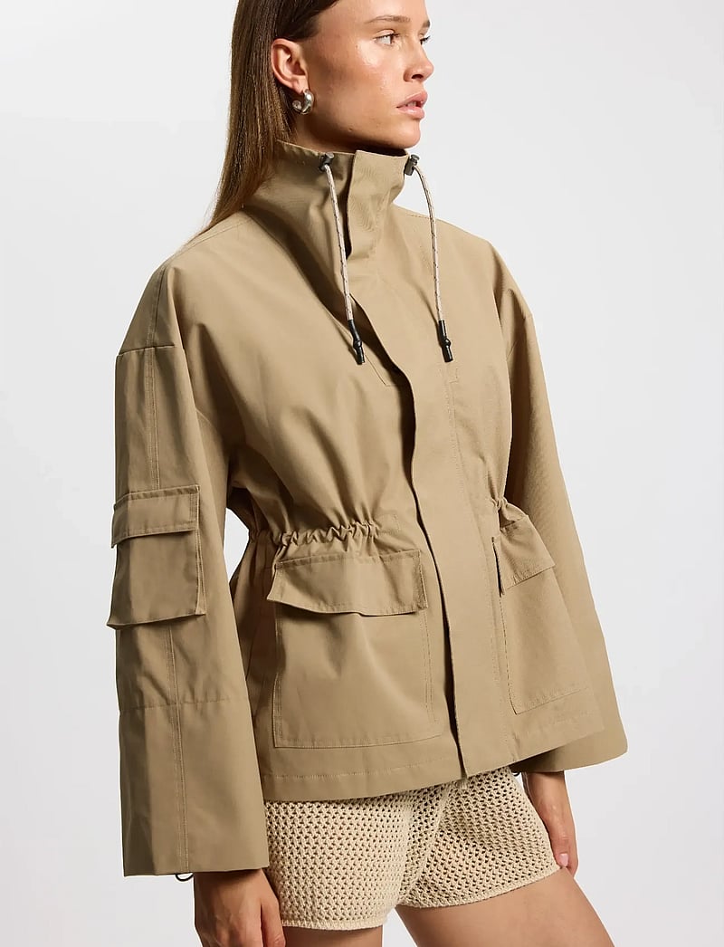 Rethinkit Studios - Tech Jacket Cloud - sportjacken - beige taupe - 3