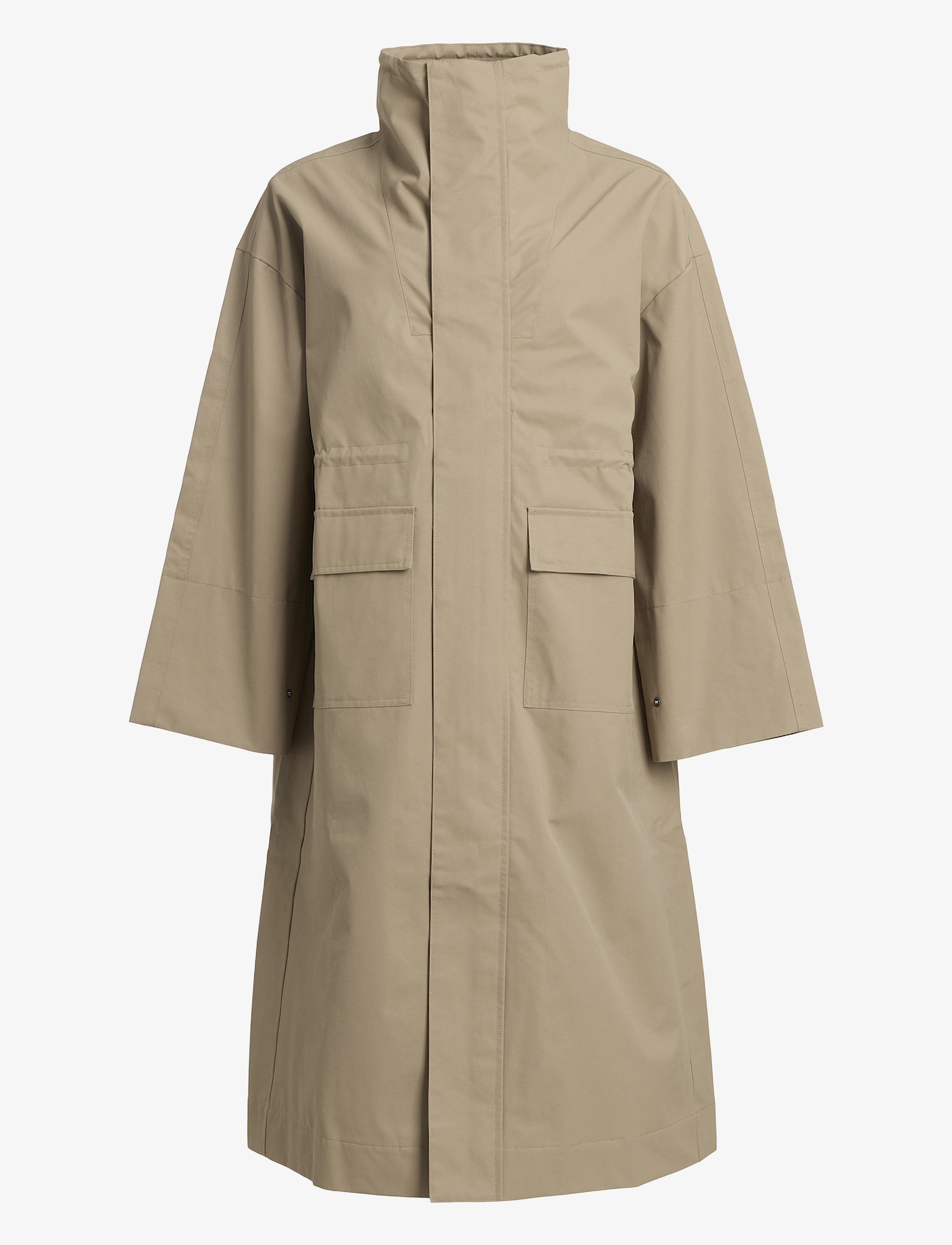 RETHINKIT STUDIOS Mantel Cloud Beige - M - Damen