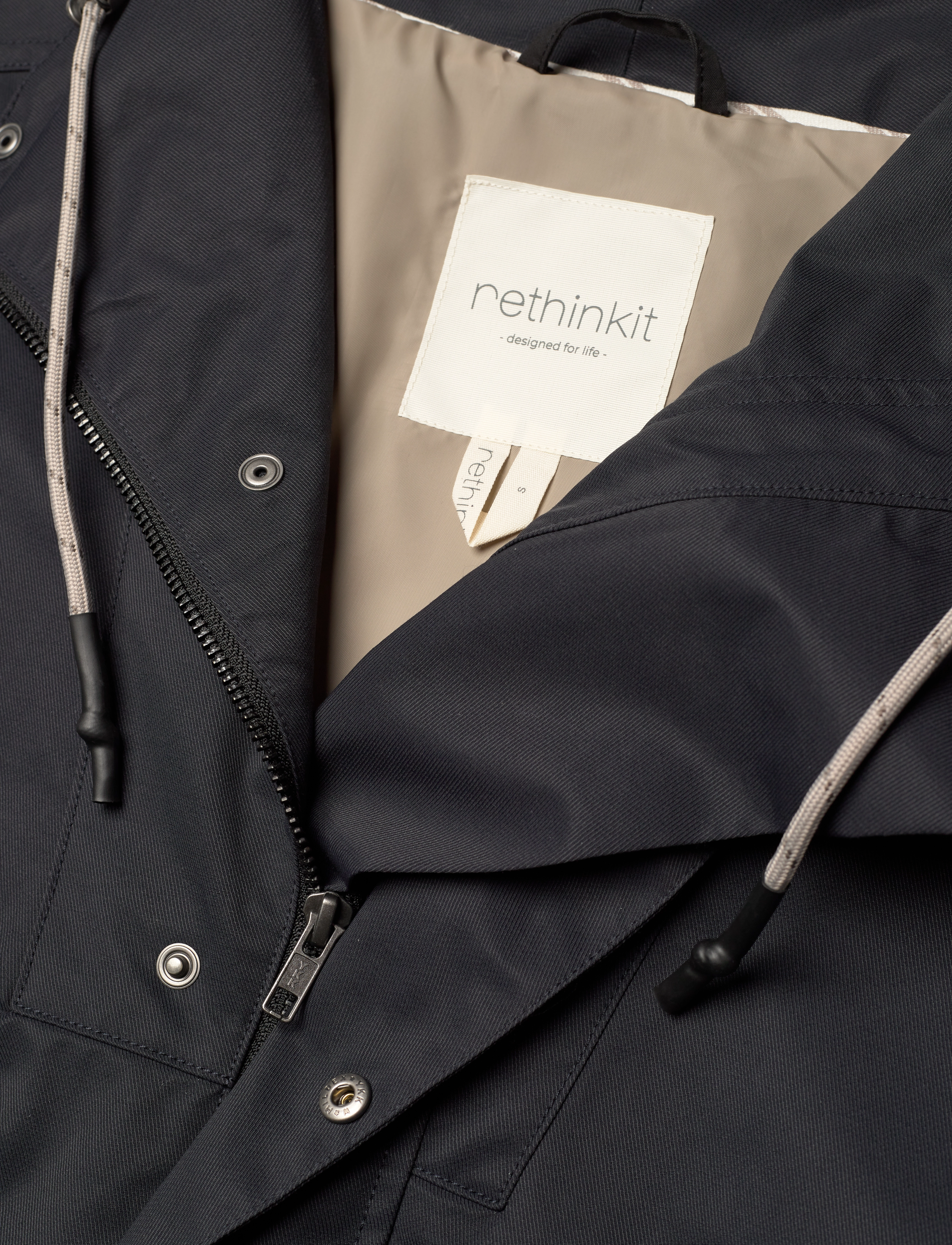 Rethinkit Studios - Tech Coat Cloud - casual jackets - dark navy - 5