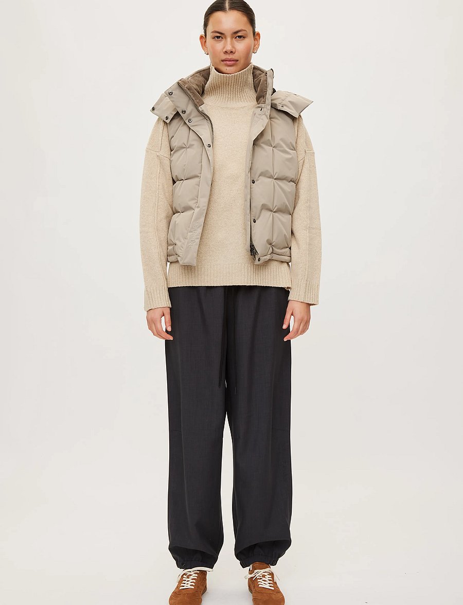 Rethinkit Studios - Vest Cube - overtøj - vintage khaki - 0