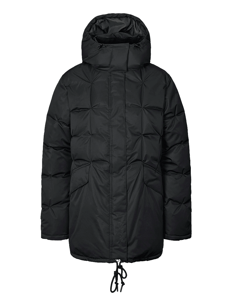 Rethinkit Studios - Parka Jacket Cube - jacken - black - 1