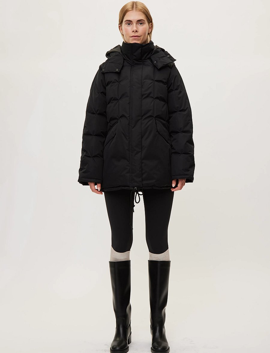 Rethinkit Studios - Parka Jacket Cube - jacken - black - 0