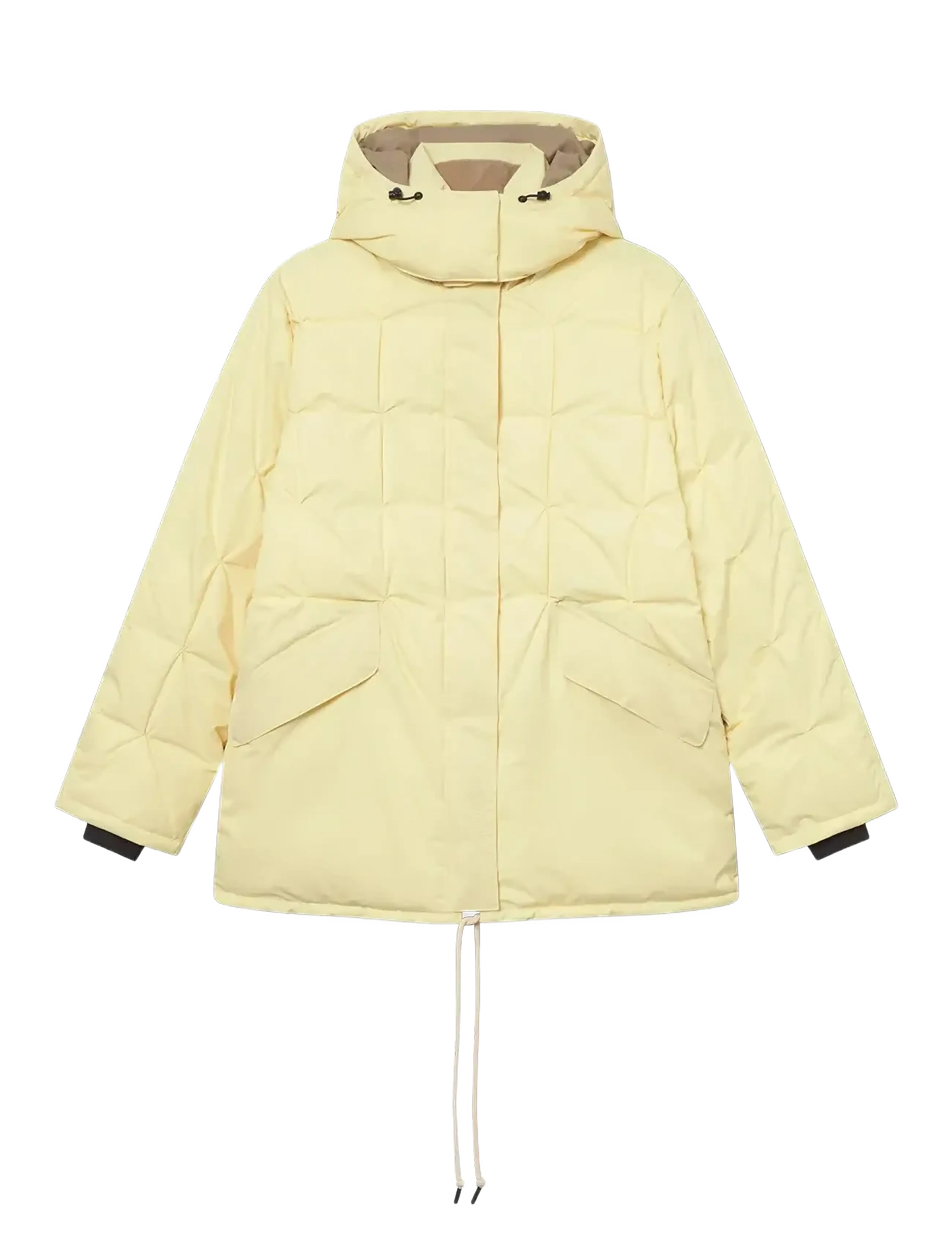 RETHINKIT STUDIOS Parka Jacke Cube Gelb - S - Damen