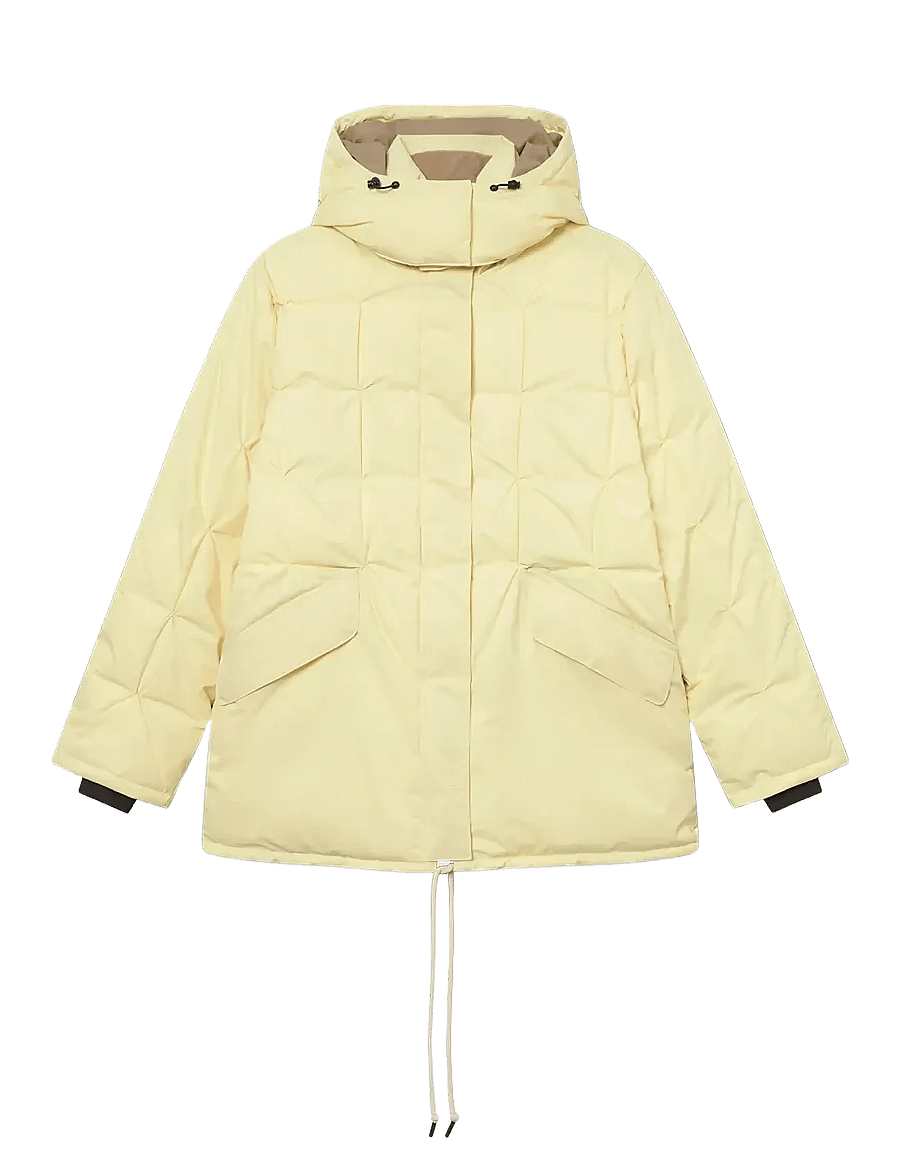 Rethinkit Studios - Parka Jacket Cube - jacken - lemon curd - 1