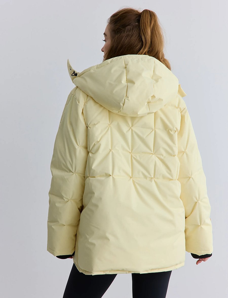 Rethinkit Studios - Parka Jacket Cube - jacken - lemon curd - 3