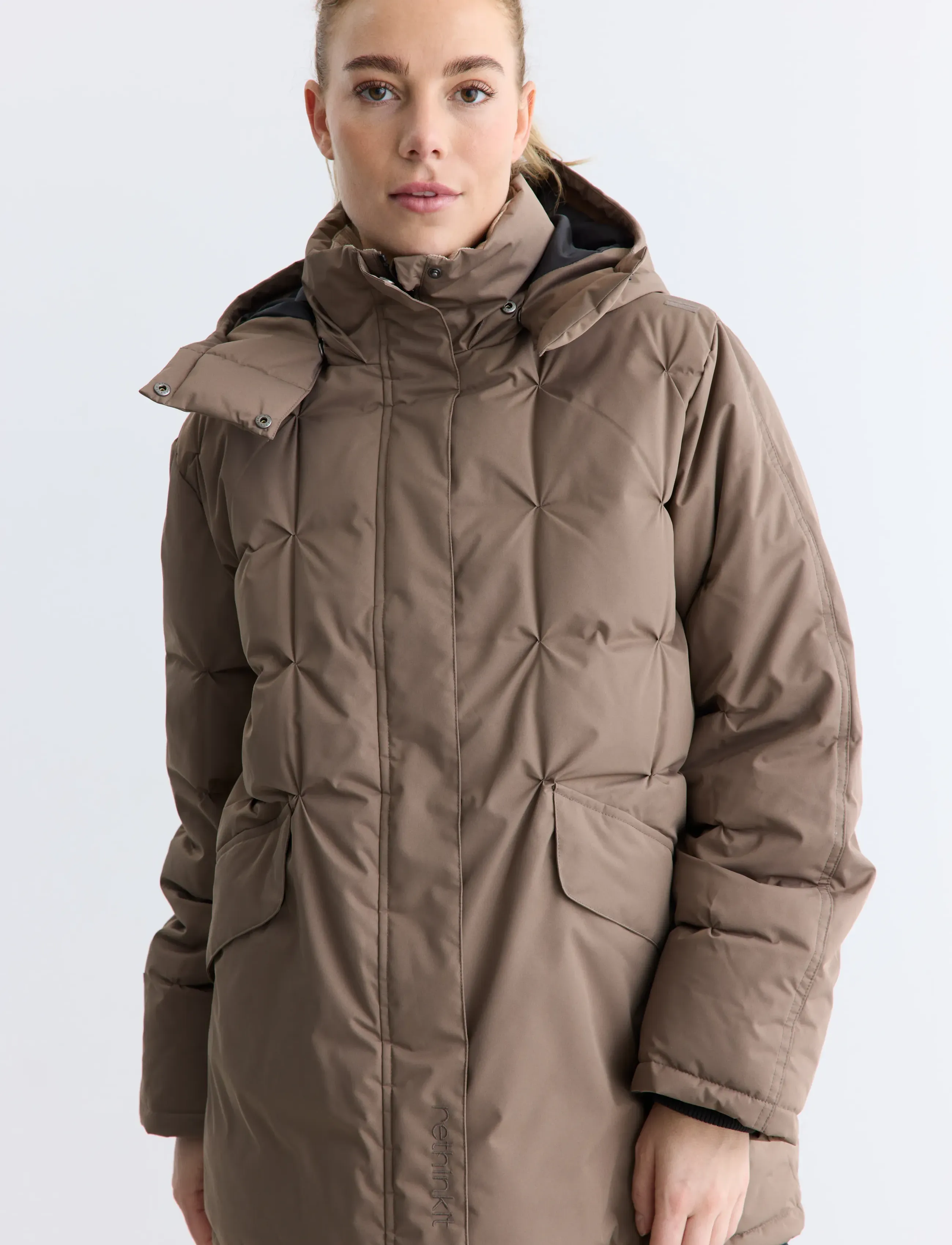 Rethinkit Studios - Parka Jacket Cube - jakker - walnut - 3