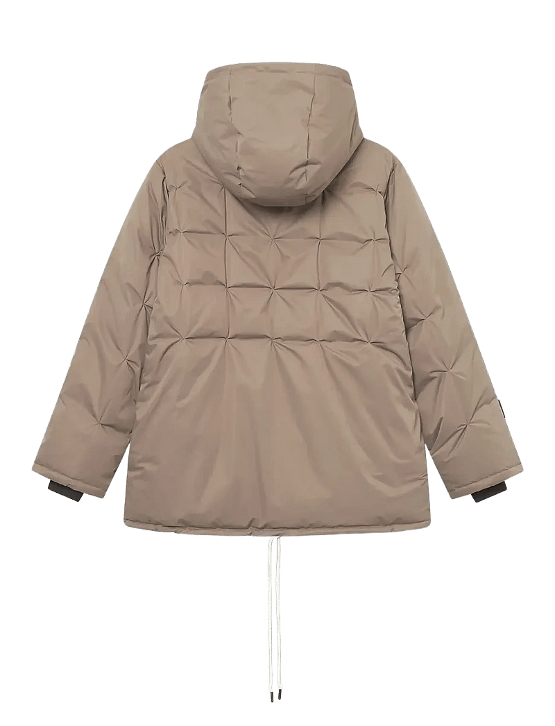 Rethinkit Studios - Parka Jacket Cube - sulejoped ja voodriga joped - walnut - 2