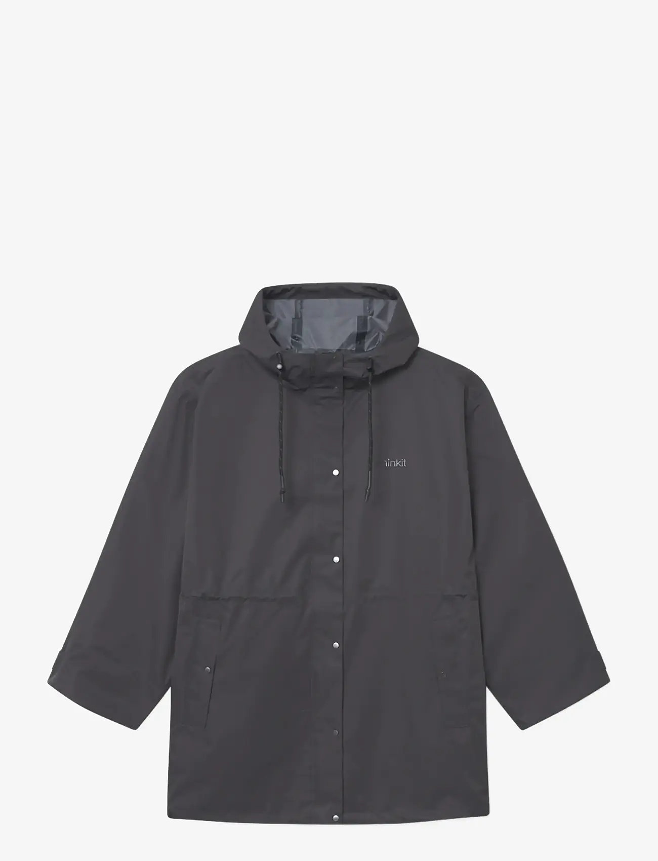 Rethinkit Studios - Rainshell Jacket - rain coats - almost black - 1